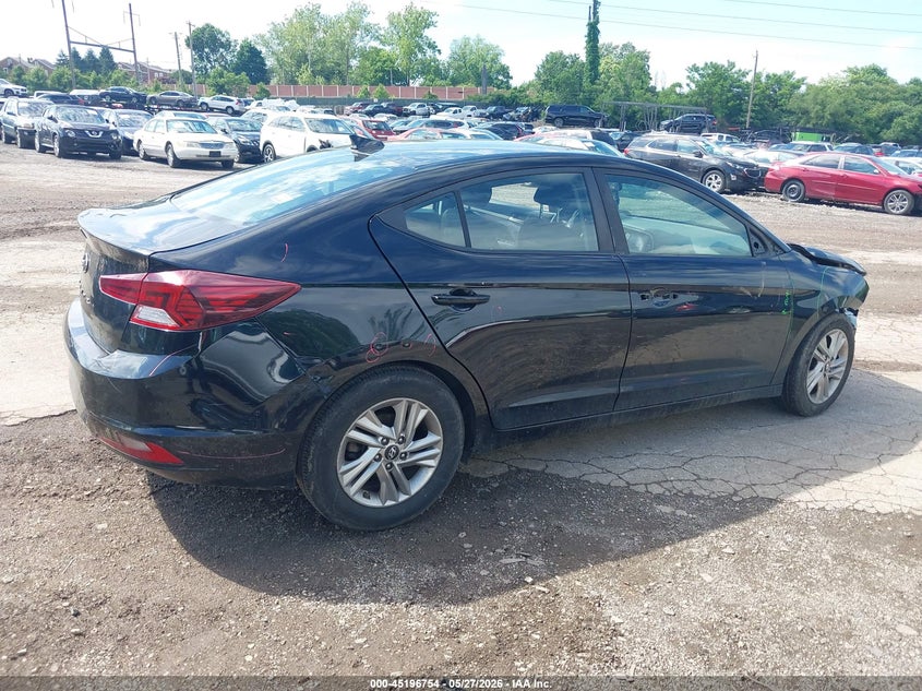 2019 Hyundai Elantra VIN KMHD84LFXKU784910 IAAI salvage auction — FRONT END, Salvage Title, sold $2,000 on 2026-07-16 (photo 4)
