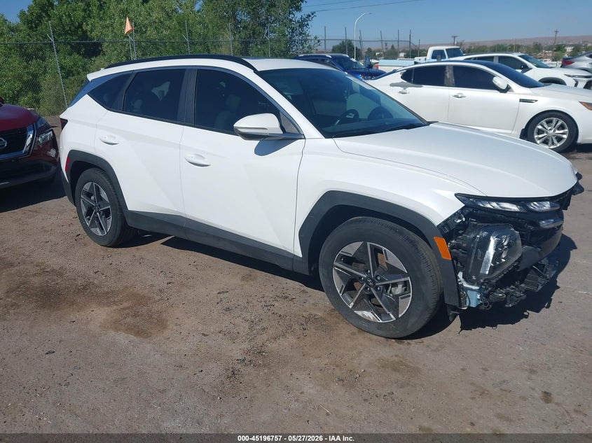 2025 Hyundai Tucson VIN 3KMJC3DE2SE023774 IAAI salvage auction — FRONT END, Salvage Title, sold $10,100 on 2026-07-05 (photo 1)
