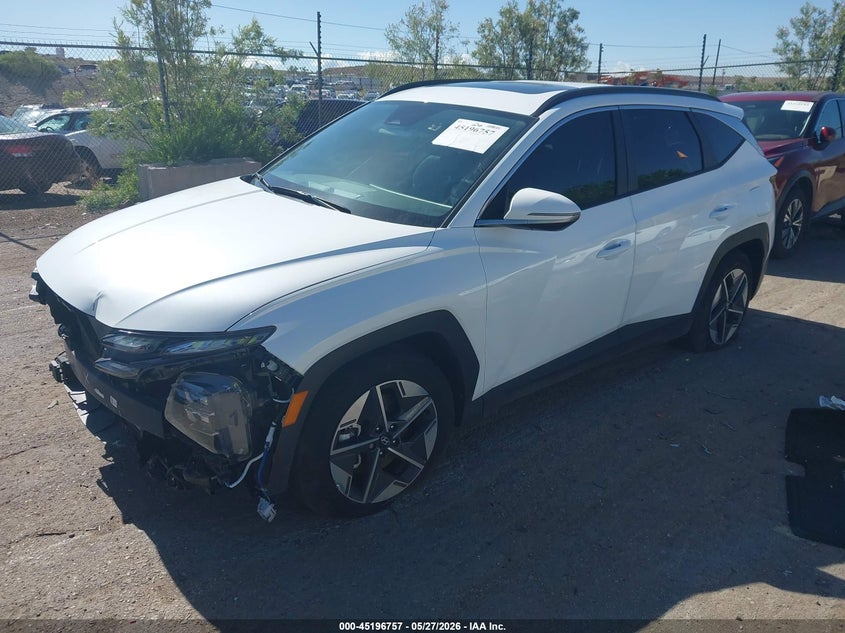 2025 Hyundai Tucson VIN 3KMJC3DE2SE023774 IAAI salvage auction — FRONT END, Salvage Title, sold $10,100 on 2026-07-05 (photo 2)