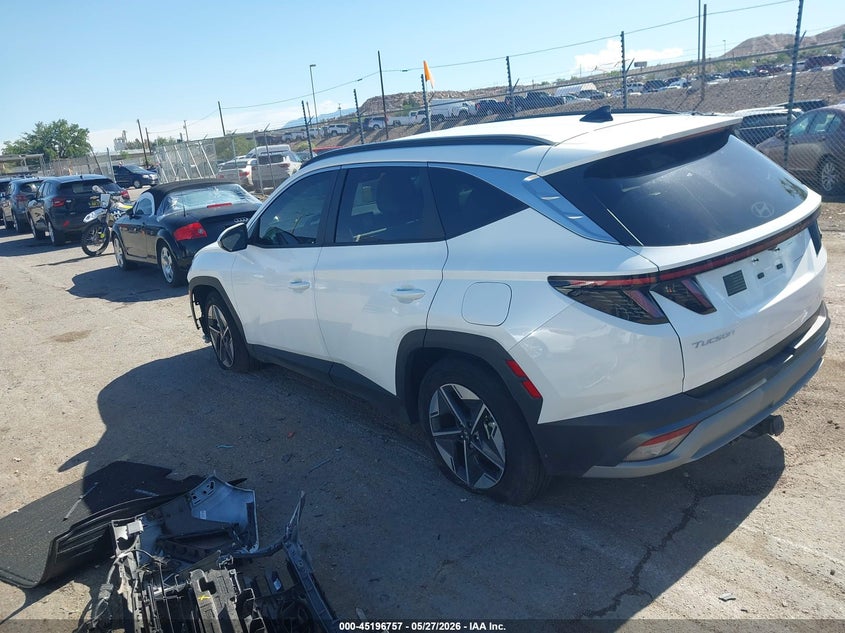 2025 Hyundai Tucson VIN 3KMJC3DE2SE023774 IAAI salvage auction — FRONT END, Salvage Title, sold $10,100 on 2026-07-05 (photo 3)