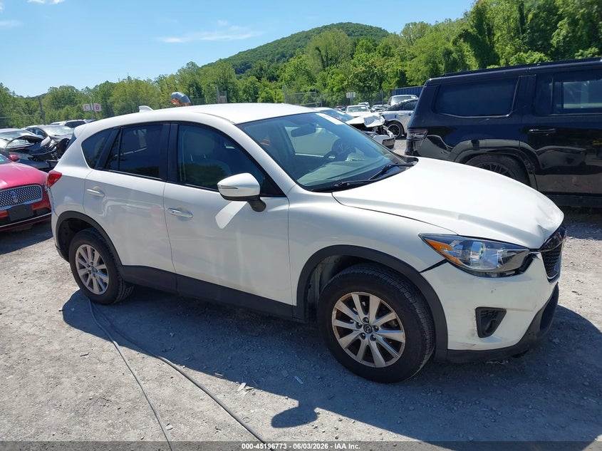 2015 Mazda Cx-5 VIN JM3KE4CY8F0484616 IAAI salvage auction — FRONT END, Clear (Virginia), sold $3,250 on 2026-07-07 (photo 1)