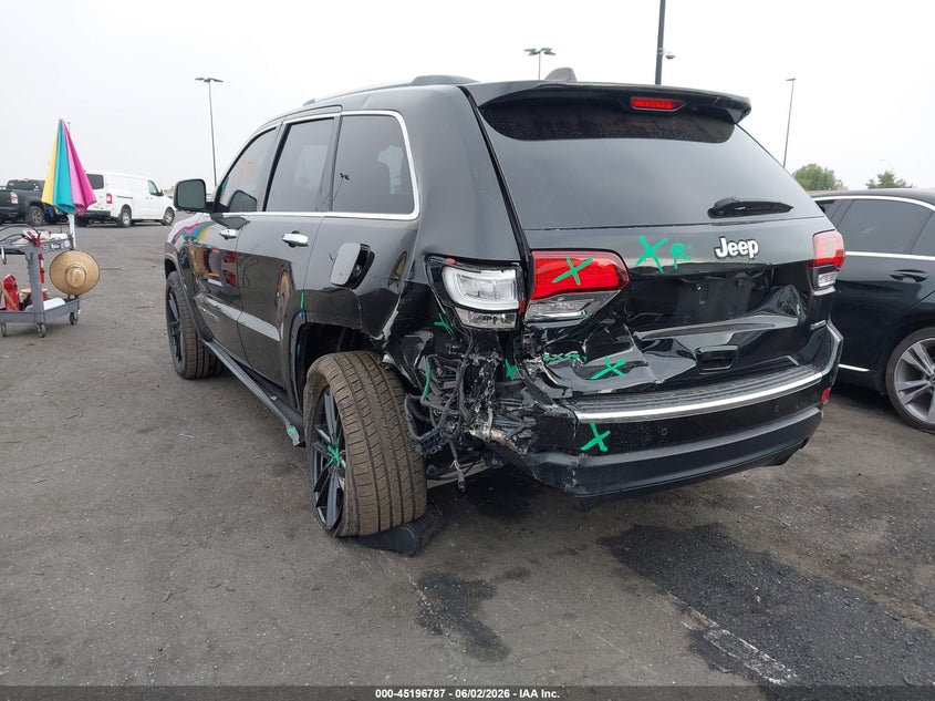 2021 Jeep Grand cherokee VIN 1C4RJFBG9MC709161 IAAI salvage auction — REAR END, Wait Title, sold $5,800 on 2026-08-02 (photo 3)