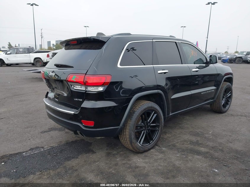 2021 Jeep Grand cherokee VIN 1C4RJFBG9MC709161 IAAI salvage auction — REAR END, Wait Title, sold $5,800 on 2026-08-02 (photo 4)