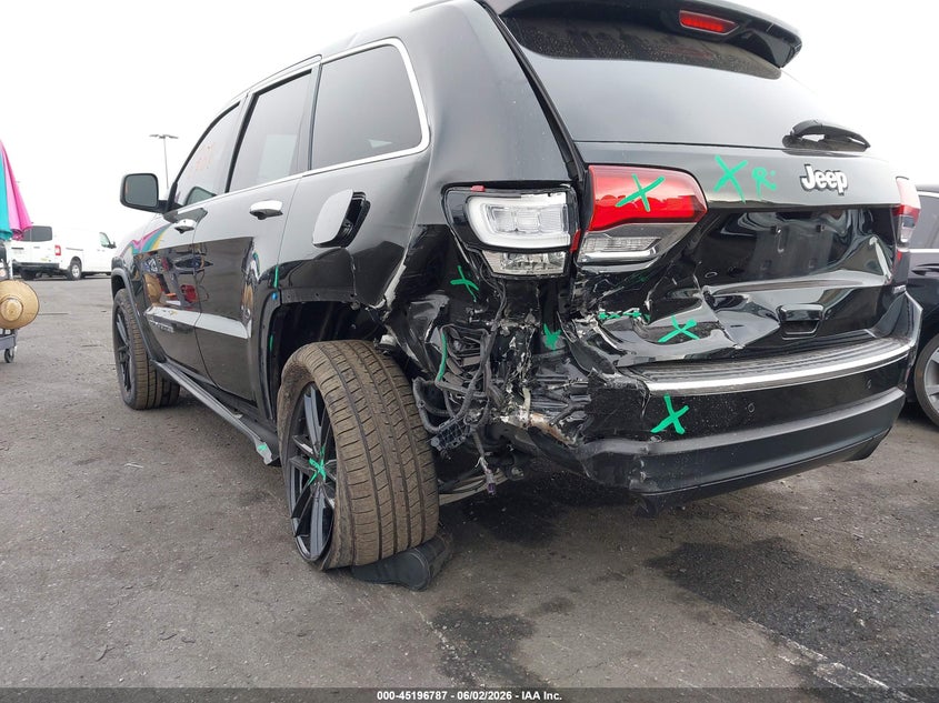 2021 Jeep Grand cherokee VIN 1C4RJFBG9MC709161 IAAI salvage auction — REAR END, Wait Title, sold $5,800 on 2026-08-02 (photo 6)