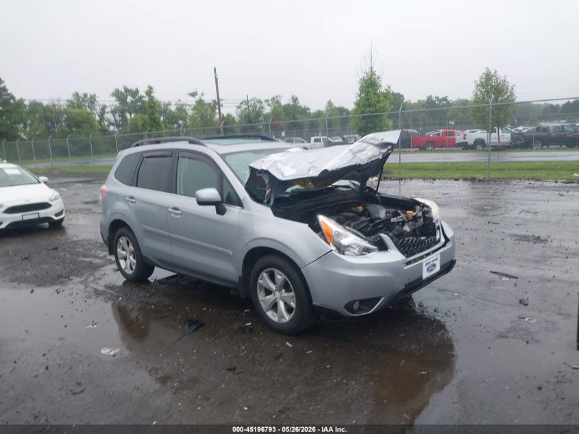 2015 Subaru Forester VIN JF2SJARC1FH498312 IAAI salvage auction — FRONT END, Salvage (Virginia), sold $800 on 2026-07-14 (photo 1)