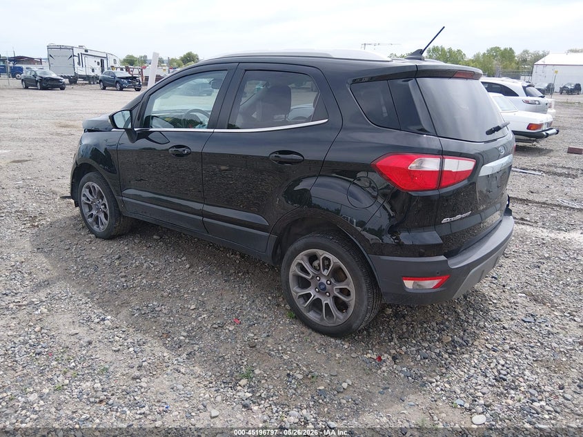 2021 Ford Ecosport VIN MAJ6S3KL7MC402525 IAAI salvage auction — FRONT END, Salvage (Texas), sold $25 on 2026-07-29 (photo 3)