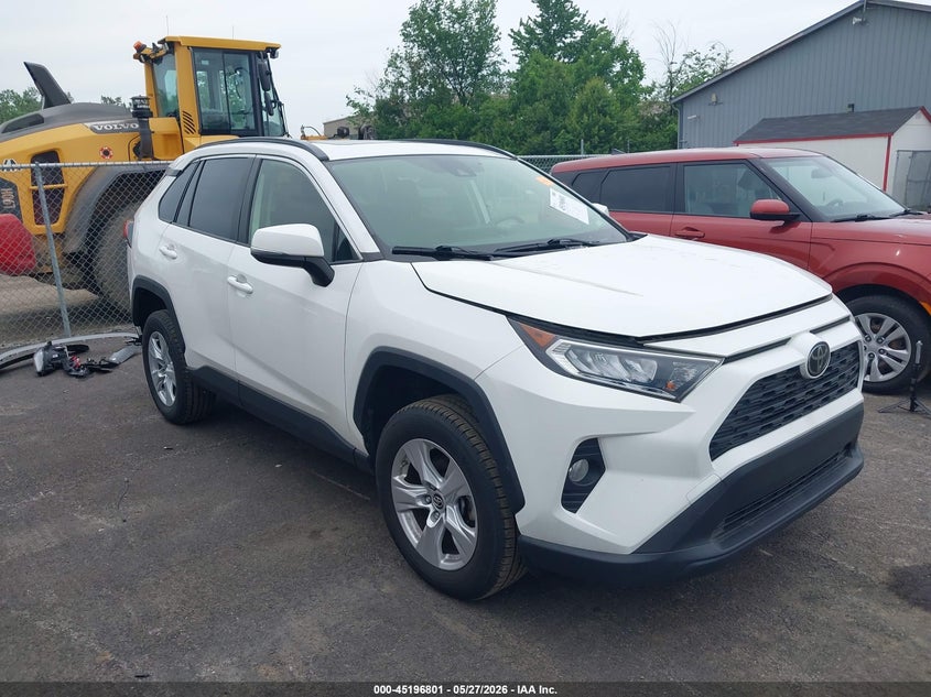 2019 Toyota Rav 4 VIN JTMP1RFV9KJ006315 IAAI salvage auction — HAIL, Salvage (Ohio), sold $1,050 on 2026-07-21 (photo 1)
