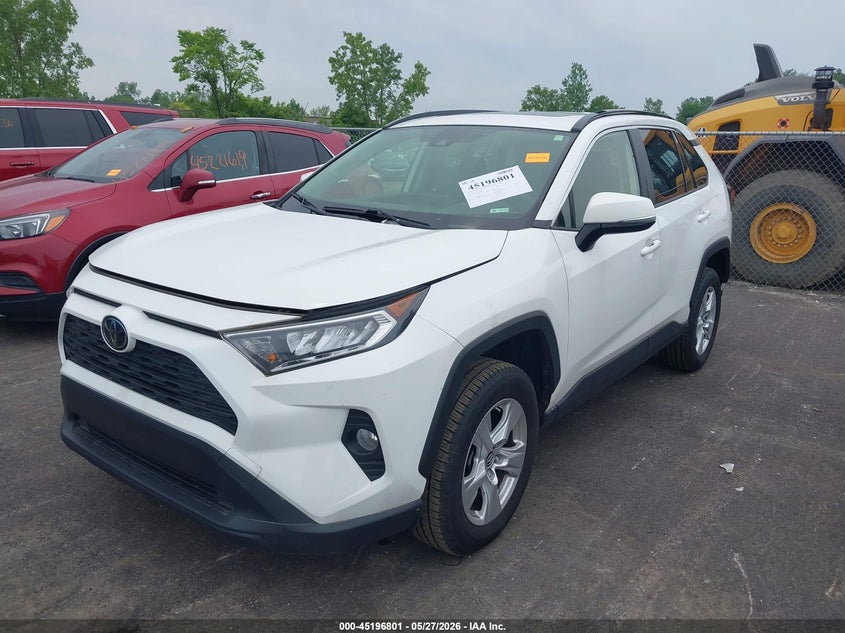 2019 Toyota Rav 4 VIN JTMP1RFV9KJ006315 IAAI salvage auction — HAIL, Salvage (Ohio), sold $1,050 on 2026-07-21 (photo 2)