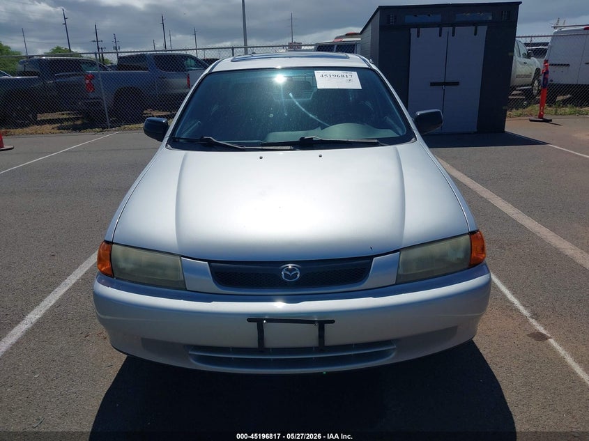 1998 Mazda Protege VIN JM1BC1416W0208370 IAAI salvage auction — NORMAL WEAR, Clear (Hawaii), sold $1,700 on 2026-07-14 (photo 6)