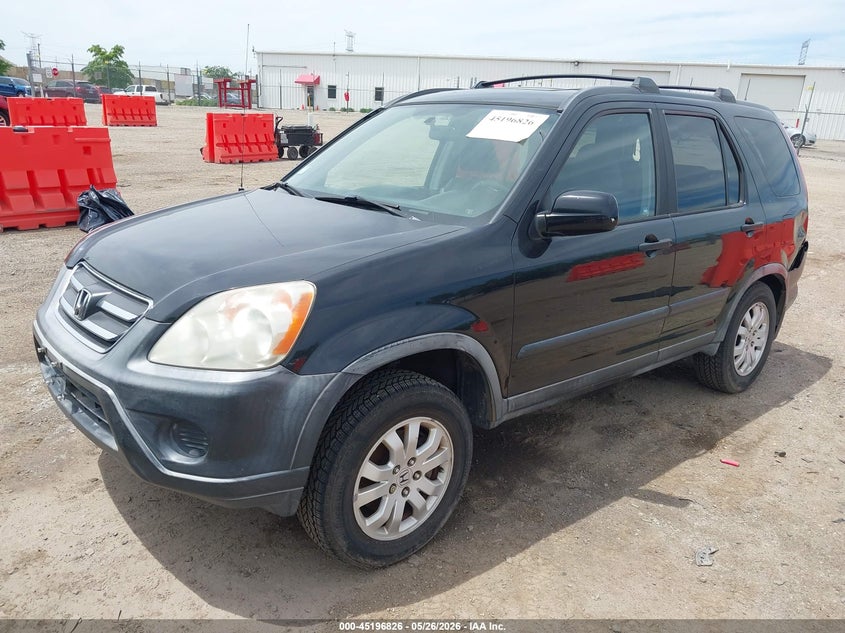 2005 Honda Cr-v VIN JHLRD78845C056921 IAAI salvage auction — REAR END, Salvage (Illinois), sold $650 on 2026-07-22 (photo 2)