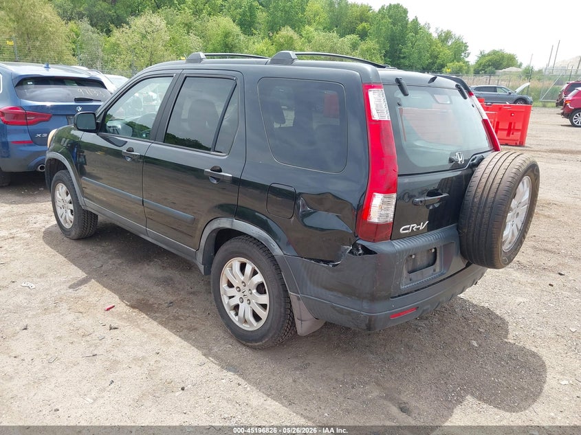 2005 Honda Cr-v VIN JHLRD78845C056921 IAAI salvage auction — REAR END, Salvage (Illinois), sold $650 on 2026-07-22 (photo 3)