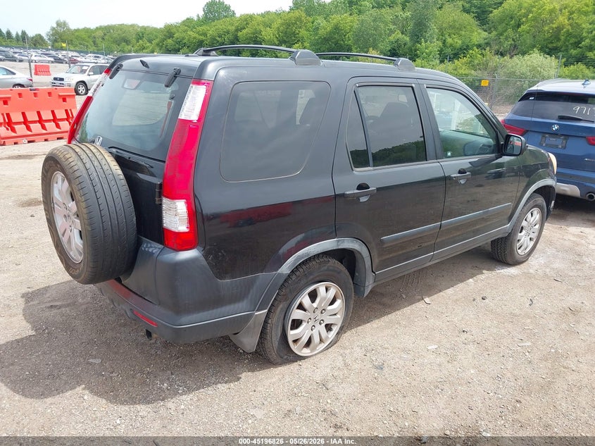 2005 Honda Cr-v VIN JHLRD78845C056921 IAAI salvage auction — REAR END, Salvage (Illinois), sold $650 on 2026-07-22 (photo 4)