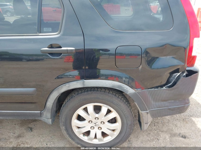 2005 Honda Cr-v VIN JHLRD78845C056921 IAAI salvage auction — REAR END, Salvage (Illinois), sold $650 on 2026-07-22 (photo 6)
