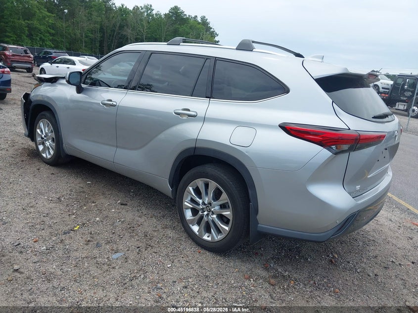 2020 Toyota Highlander VIN 5TDYZRAH2LS022293 IAAI salvage auction — FRONT END, Salvage Title, sold $10,600 on 2026-07-31 (photo 3)
