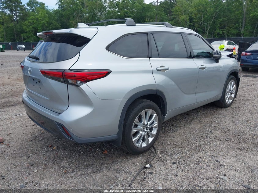 2020 Toyota Highlander VIN 5TDYZRAH2LS022293 IAAI salvage auction — FRONT END, Salvage Title, sold $10,600 on 2026-07-31 (photo 4)