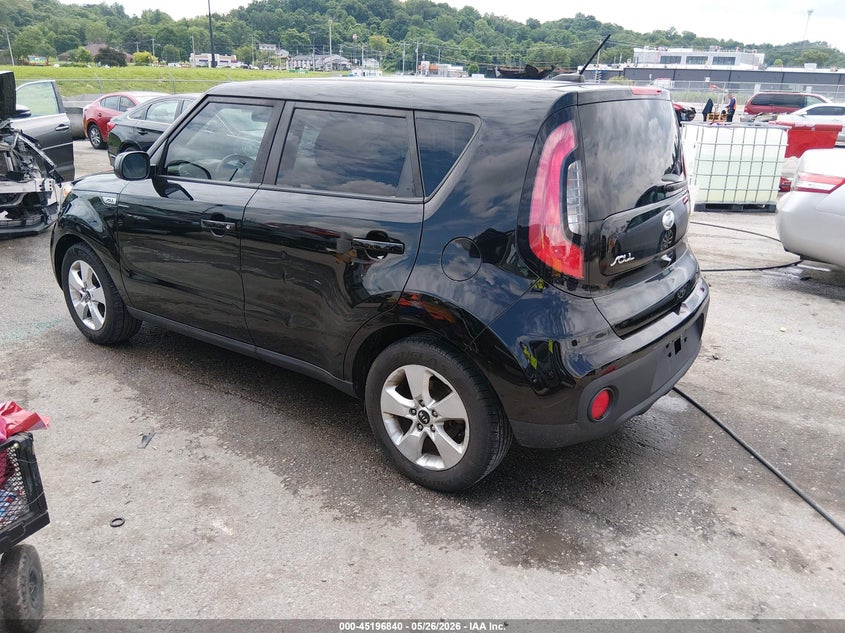 2019 Kia Soul VIN KNDJN2A26K7651015 IAAI salvage auction — HAIL, Salvage Title, sold $1,275 on 2026-07-14 (photo 3)