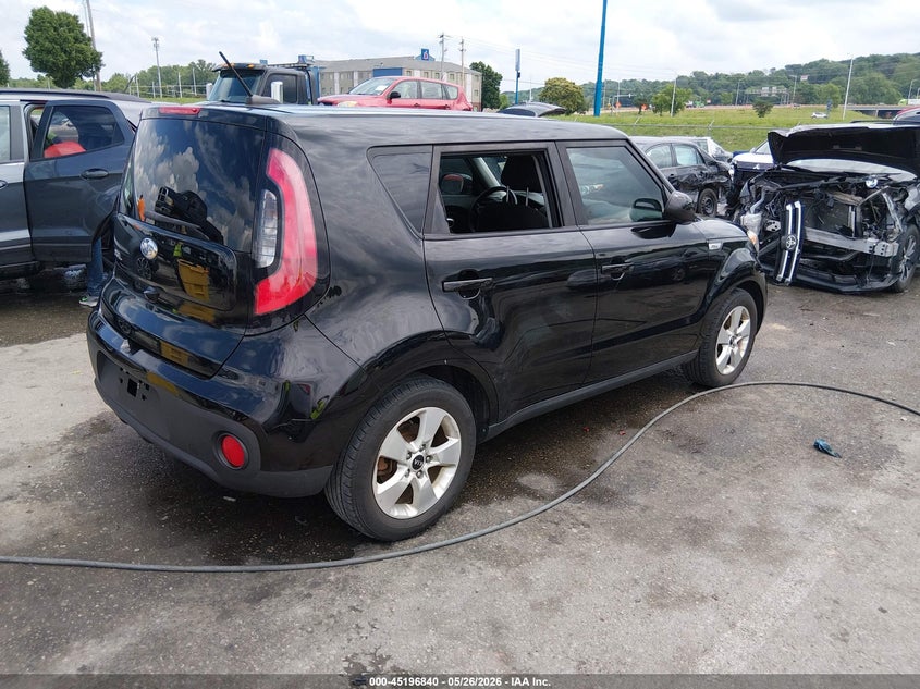 2019 Kia Soul VIN KNDJN2A26K7651015 IAAI salvage auction — HAIL, Salvage Title, sold $1,275 on 2026-07-14 (photo 4)