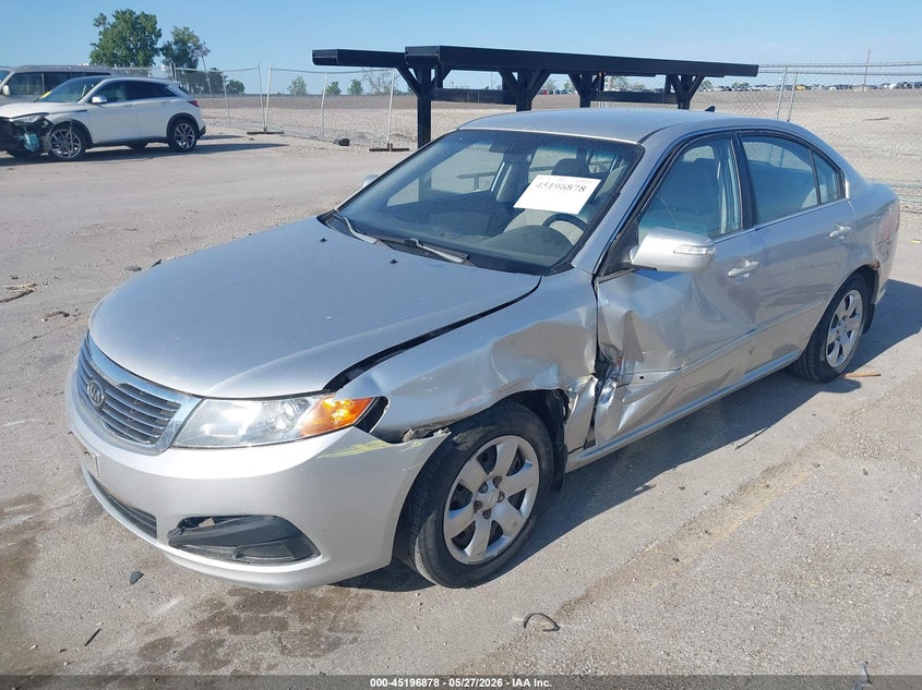 2009 Kia Optima VIN KNAGE228095351048 IAAI salvage auction — FRONT END, Salvage (Iowa), sold $475 on 2026-07-14 (photo 2)