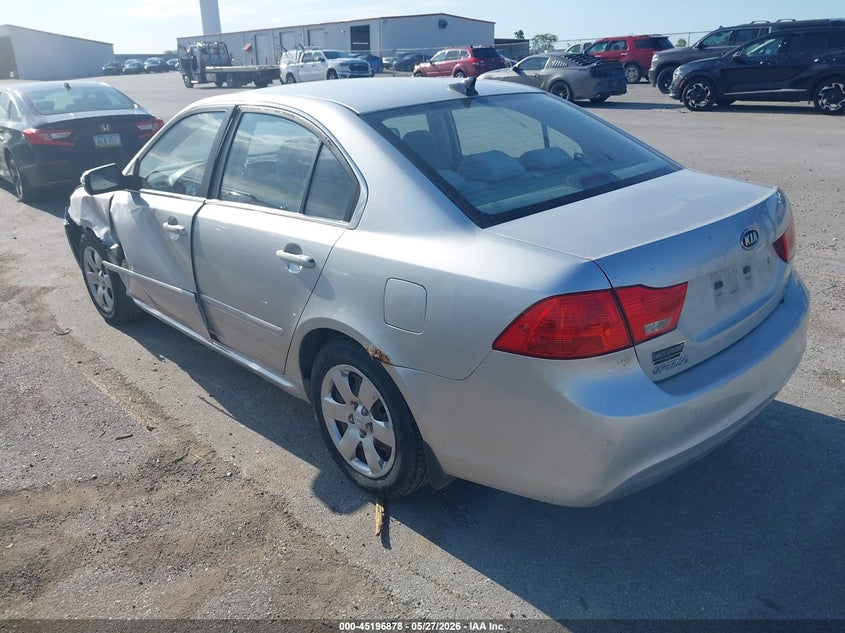 2009 Kia Optima VIN KNAGE228095351048 IAAI salvage auction — FRONT END, Salvage (Iowa), sold $475 on 2026-07-14 (photo 3)