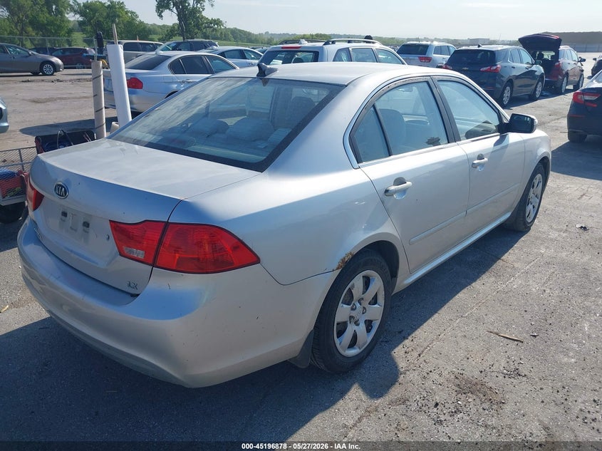 2009 Kia Optima VIN KNAGE228095351048 IAAI salvage auction — FRONT END, Salvage (Iowa), sold $475 on 2026-07-14 (photo 4)