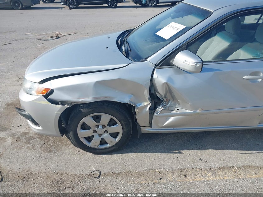 2009 Kia Optima VIN KNAGE228095351048 IAAI salvage auction — FRONT END, Salvage (Iowa), sold $475 on 2026-07-14 (photo 6)