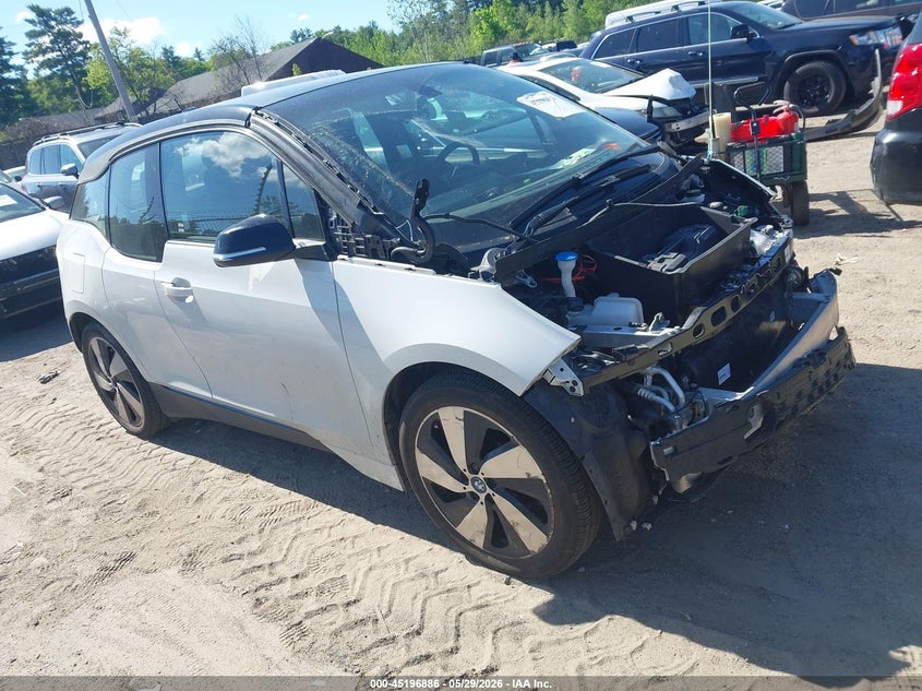 2018 BMW I3 VIN WBY7Z2C50JVB88788 IAAI salvage auction — FRONT END, Salvage Title, sold $1,800 on 2026-07-24 (photo 1)