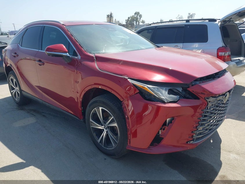 2024 Lexus Rx 350h VIN 2T2BBMCA5RC042435 IAAI salvage auction — RIGHT SIDE, Salvage (California), sold $27,000 on 2026-07-29 (photo 1)
