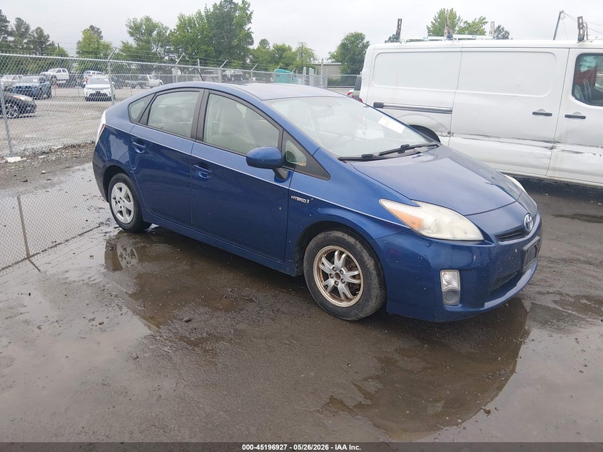 2011 Toyota Prius VIN JTDKN3DU1B0289160 IAAI salvage auction — NORMAL WEAR, Clear (Virginia), sold $1,200 on 2026-07-24 (photo 1)