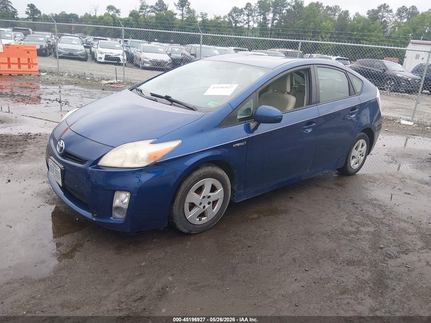 2011 Toyota Prius VIN JTDKN3DU1B0289160 IAAI salvage auction — NORMAL WEAR, Clear (Virginia), sold $1,200 on 2026-07-24 (photo 2)