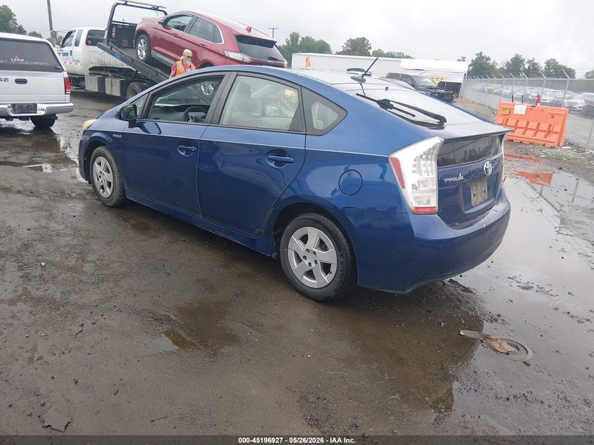 2011 Toyota Prius VIN JTDKN3DU1B0289160 IAAI salvage auction — NORMAL WEAR, Clear (Virginia), sold $1,200 on 2026-07-24 (photo 3)