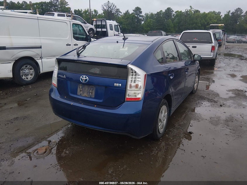 2011 Toyota Prius VIN JTDKN3DU1B0289160 IAAI salvage auction — NORMAL WEAR, Clear (Virginia), sold $1,200 on 2026-07-24 (photo 4)