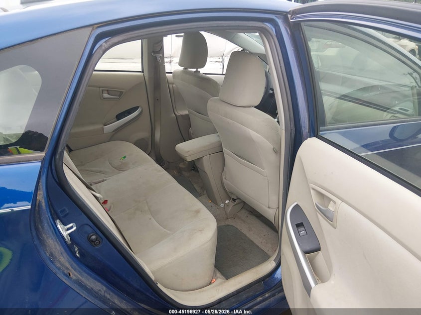 2011 Toyota Prius VIN JTDKN3DU1B0289160 IAAI salvage auction — NORMAL WEAR, Clear (Virginia), sold $1,200 on 2026-07-24 (photo 8)
