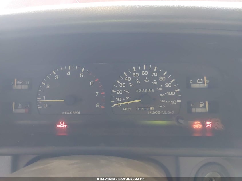 1995 Toyota T100 VIN JT4VD12E4S0006959 IAAI salvage auction — ALL OVER, Salvage (Georgia), sold $1,650 on 2026-07-21 (photo 7)