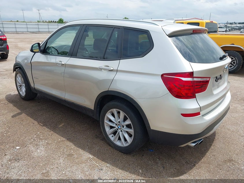 2017 BMW X3 VIN 5UXWX9C37H0T22807 IAAI salvage auction — NORMAL WEAR, Certificate Of Title (Nebraska), sold $700 on 2026-07-09 (photo 3)