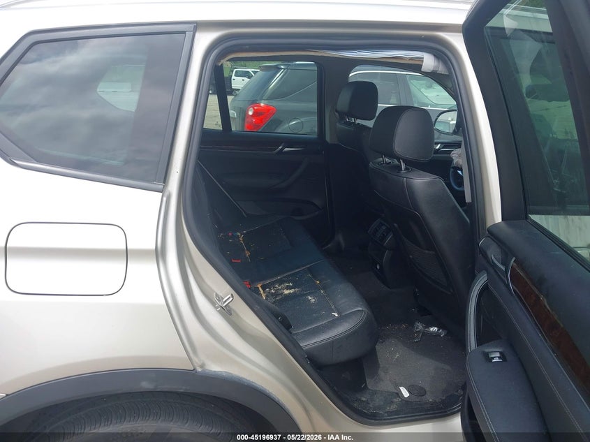 2017 BMW X3 VIN 5UXWX9C37H0T22807 IAAI salvage auction — NORMAL WEAR, Certificate Of Title (Nebraska), sold $700 on 2026-07-09 (photo 8)