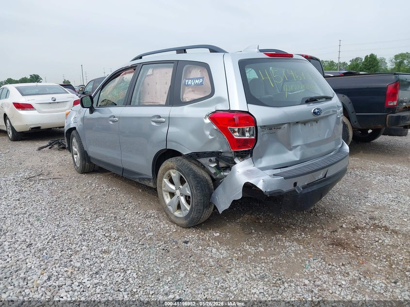 2016 Subaru Forester VIN JF2SJABC1GH480033 IAAI salvage auction — LEFT FRONT, Salvage (Ohio), sold $850 on 2026-07-08 (photo 3)
