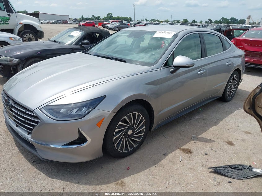2021 Hyundai Sonata VIN KMHL34JJ4MA026566 IAAI salvage auction — WATER/FLOOD, Salvage Title, sold $2,550 on 2026-07-21 (photo 2)