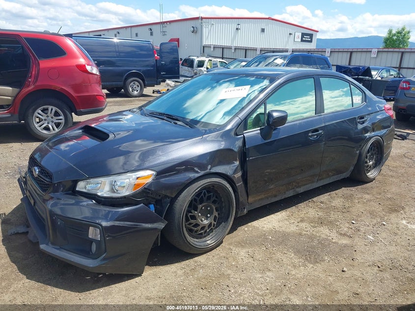 2018 Subaru Wrx VIN JF1VA1C65J9821056 IAAI salvage auction — LEFT & RIGHT, Salvage Title, sold $2,350 on 2026-07-07 (photo 2)