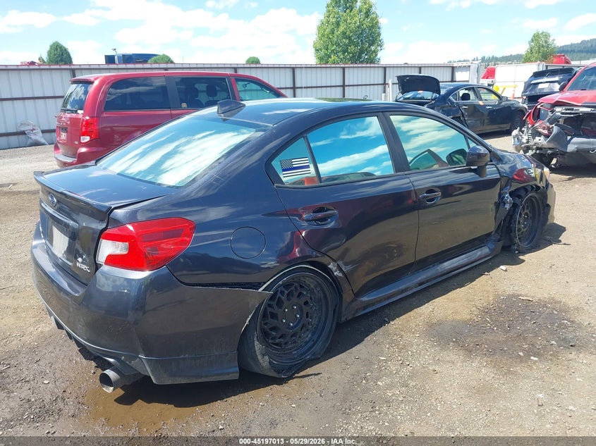 2018 Subaru Wrx VIN JF1VA1C65J9821056 IAAI salvage auction — LEFT & RIGHT, Salvage Title, sold $2,350 on 2026-07-07 (photo 4)