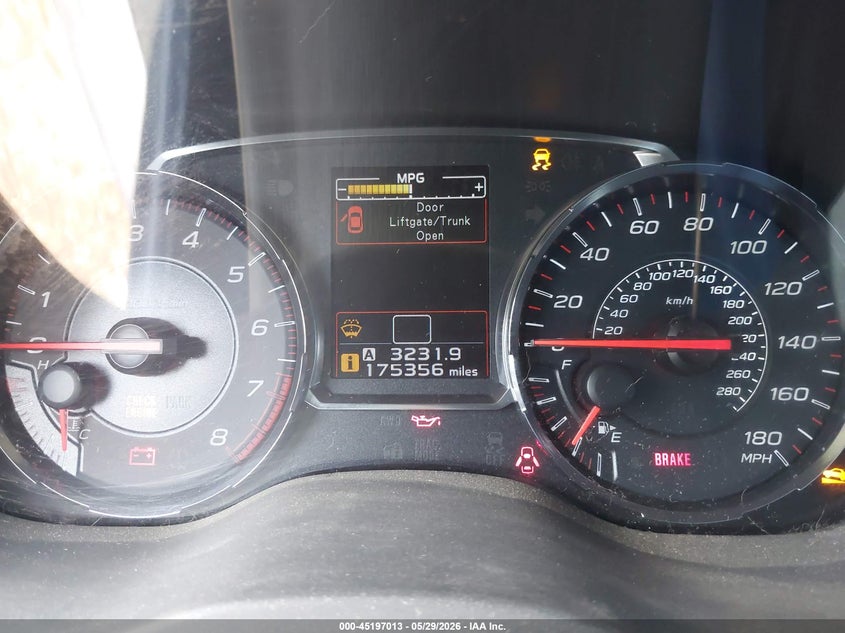 2018 Subaru Wrx VIN JF1VA1C65J9821056 IAAI salvage auction — LEFT & RIGHT, Salvage Title, sold $2,350 on 2026-07-07 (photo 7)