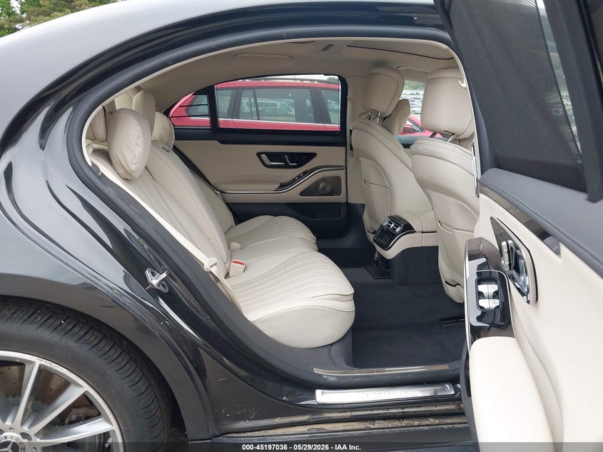 2022 Mercedes-benz S-klasse VIN W1K6G7GB8NA154971 IAAI salvage auction — WATER/FLOOD, Salvage Title, sold $23,100 on 2026-07-28 (photo 8)