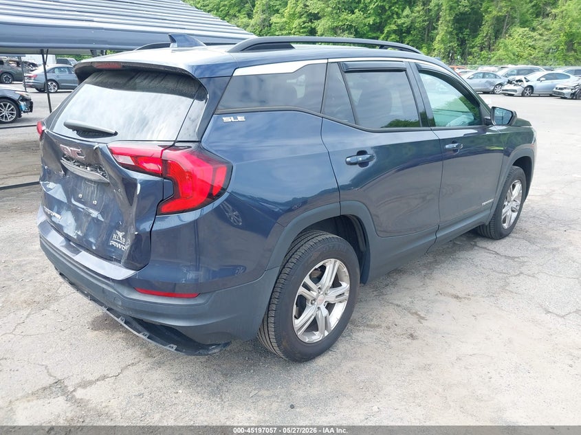 2018 Gmc Terrain VIN 3GKALTEV7JL189062 IAAI salvage auction — REAR END, Salvage Title, sold $2,550 on 2026-07-31 (photo 4)