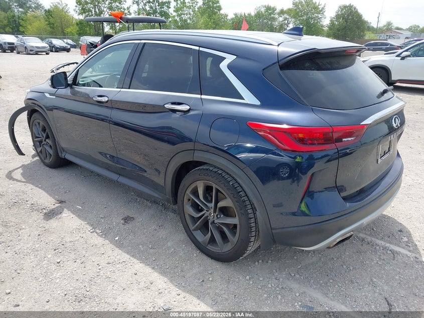 2019 Infiniti Qx50 VIN 3PCAJ5M31KF101958 IAAI salvage auction — FRONT END, Salvage Title, sold $5,100 on 2026-08-26 (photo 3)