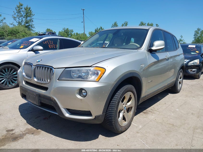 2011 BMW X3 VIN 5UXWX5C57BL713312 IAAI salvage auction — NORMAL WEAR, Original (Ohio), sold $300 on 2026-07-07 (photo 2)