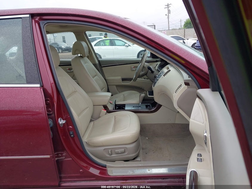 2009 Hyundai Azera VIN KMHFC46D09A360892 IAAI salvage auction — REAR END, Salvage (Ohio), sold $475 on 2026-07-29 (photo 5)