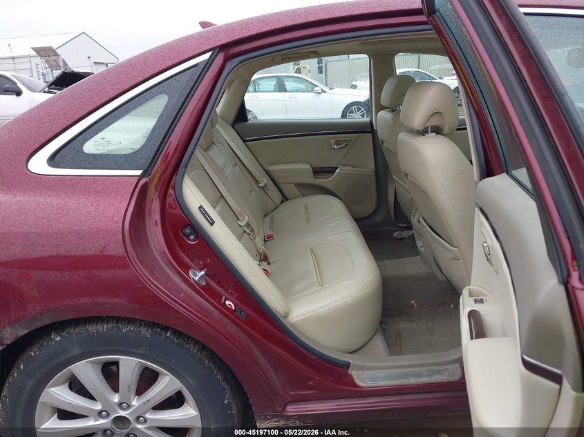 2009 Hyundai Azera VIN KMHFC46D09A360892 IAAI salvage auction — REAR END, Salvage (Ohio), sold $475 on 2026-07-29 (photo 8)