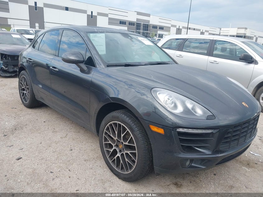 2018 Porsche Macan VIN WP1AA2A57JLB07312 IAAI salvage auction — REAR END, Original (Texas), sold $12,650 on 2026-07-14 (photo 1)