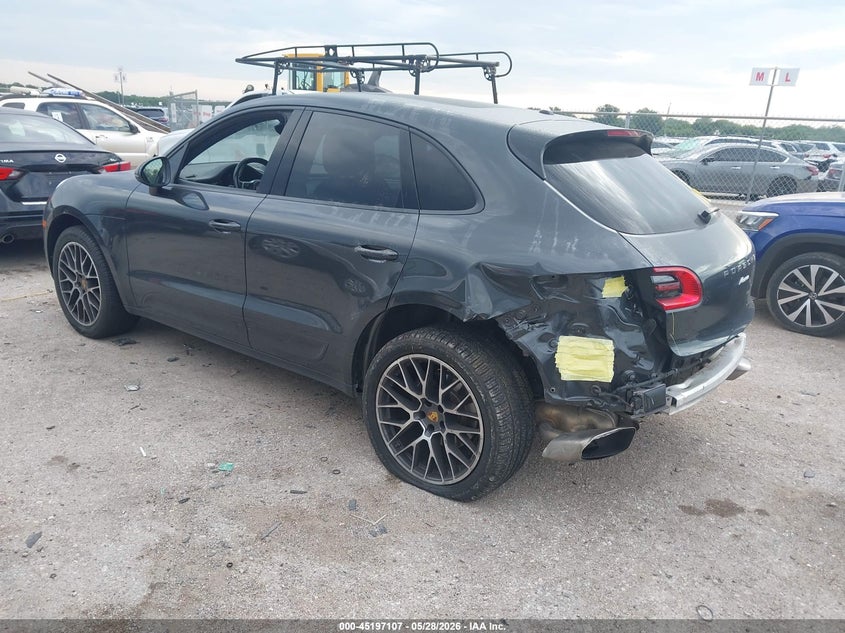 2018 Porsche Macan VIN WP1AA2A57JLB07312 IAAI salvage auction — REAR END, Original (Texas), sold $12,650 on 2026-07-14 (photo 3)