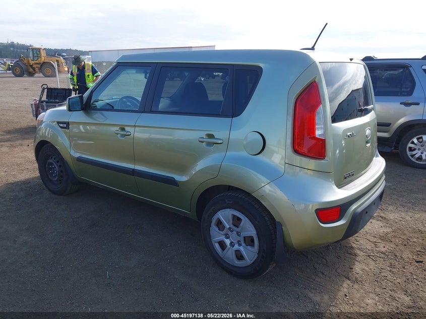 2013 Kia Soul VIN KNDJT2A53D7484227 IAAI salvage auction — LEFT SIDE, Bill Of Sale (Washington), sold $775 on 2026-07-14 (photo 3)