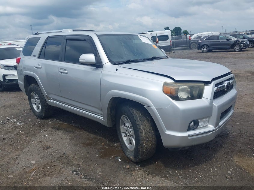 2011 Toyota 4runner VIN JTEBU5JR9B5044040 IAAI salvage auction — LEFT FRONT, Clear (Arkansas), sold $5,100 on 2026-07-15 (photo 1)